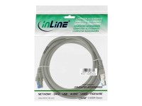 InLine 76815 Patchkabel RJ45-Stecker auf RJ-45-Stecker S/FTP Cat.6A grau 1.5m
