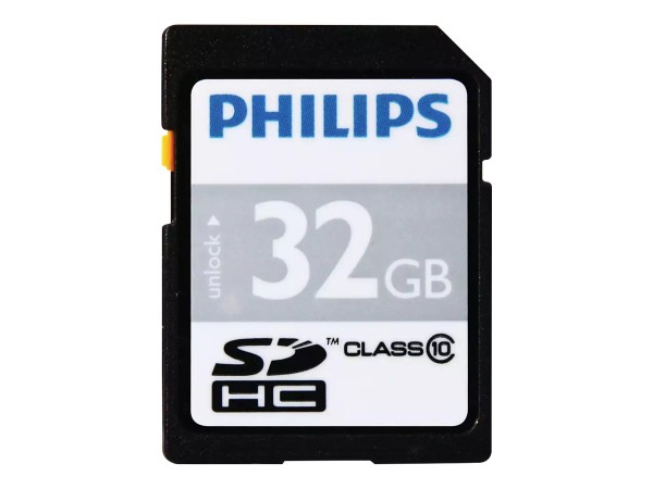 PHILIPS SD SDHC Card 32GB Card Class 10