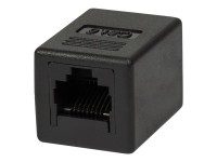 LOGILINK Patchkabel Verbinder 1:1 Cat.6 UTP, Schwarz