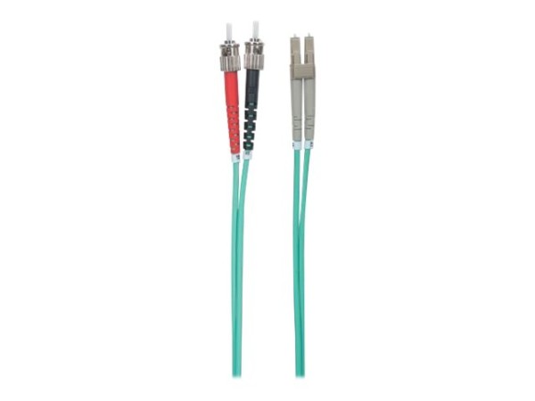 INTELLINET - Patch-Kabel - LC Multi-Mode (M) - ST multi-mode (M) - 2 m - Glasfaser - 50/125 Mikromet