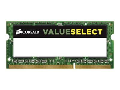 SODDR3 4GB PC3-12800 CL11 Corsair Valueselect