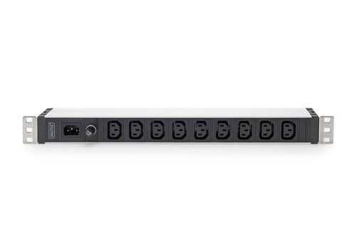 DIGITUS PDU 1U 9xC13 Ausgänge 230V/10A schwarz