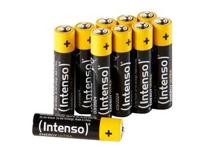 INTENSO Energy-Ultra Micro (AAA)-Batterie Alkali-Mangan 1.5 V 10 Stück (7501910)