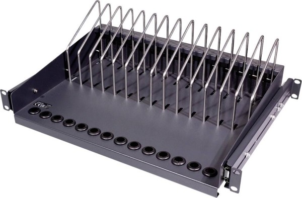 LOGILINK 19" Ausziehbarer Fachboden f. NB/Tablet/Smartphone