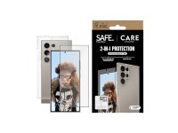 PANZERGLASS CARE Fashion 2-in-1 Hülle + Schutzglas Set Samsung Galaxy S25 Ultra Transparent