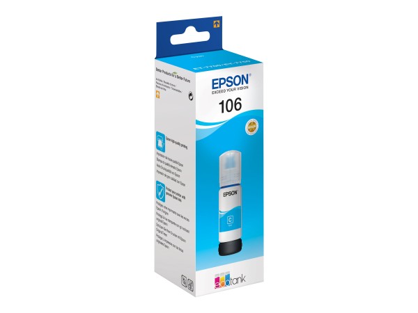 EPSON 106 Cyan Tintenbehälter