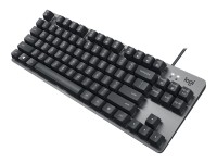 LOGITECH K835 TKL Tastatur, TTC-Red - graphit/grau