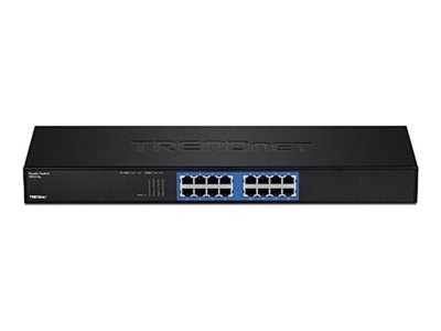 TRENDNET 16-port Gigabit GREENnet Switch (Rack Mount)