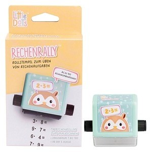 TRODAT Rollstempel Little Dots Rechenrally selbstfärbend ohne Logo