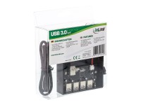 InLine® USB 3.0 Hub, 4-fach für den 8,89cm (3,5