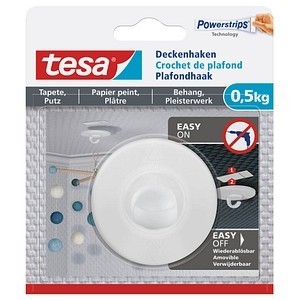 TESA Klebehaken für max. 0,5 kg 6,0 x 6,0 cm