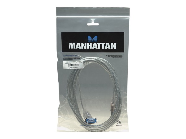 MANHATTAN Kabel MANHATTAN USB 2.0 Verlängerung Typ A St. > A Buchse 3,0m [sr] MHP