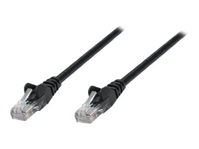 INTELLINET Netzwerkkabel Cat6 S/FTP CU LS0H 1,5m Schwarz RJ-45 Stecker / RJ-45 Stecker Vergoldete Ko