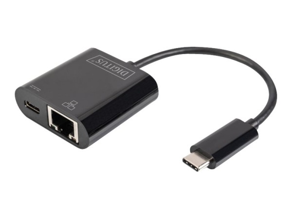 DIGITUS USB TYPE-C GIGABIT ADAPTER PD