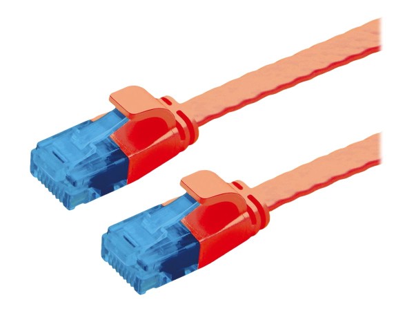 VALUE 21992024 RJ45 Netzwerkkabel, Patchkabel CAT 6a U/UTP 1.50 m Rot 1 St.