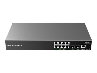 GRANDSTREAM GWN7801P - Switch - enterprise, managed - L2+ - 8 x 10/100/1000 (PoE+)