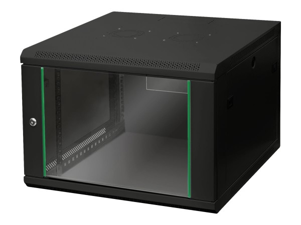 DIGITUS Wandgehäuse Dynamic Basic schwarz 7HE 600x600mm