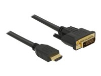 DELOCK HDMI zu DVI 24+1 Kabel bidirektional 5 m