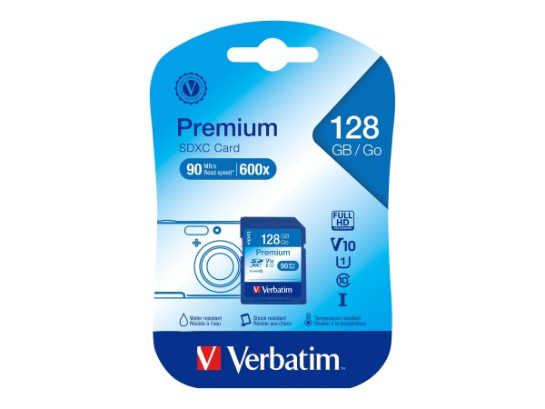 VERBATIM SECURE DIGITAL CARD XC 128GB