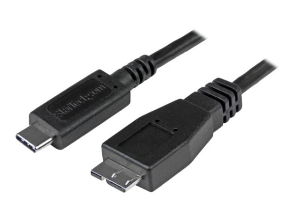 STARTECH.COM 1m USB 3.1 USB-C auf USB Micro B Kabel - USB 3.1 Typ C zu Micro-B Anschlusskabel