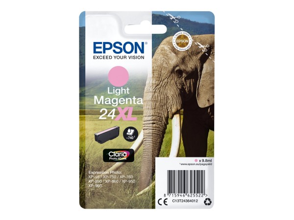 EPSON 24XL XL hell Magenta Tintenpatrone