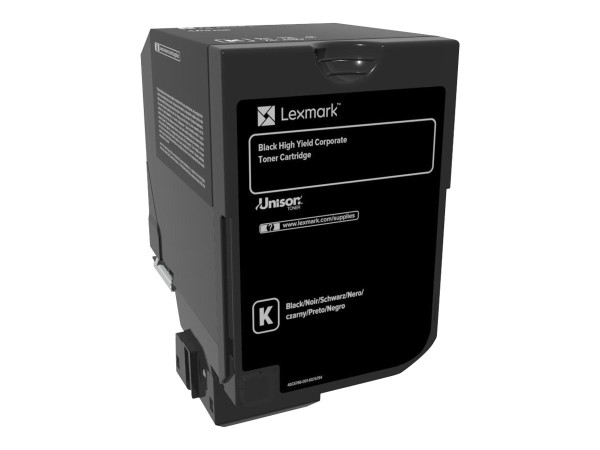 LEXMARK Schwarz Tonerpatrone LCCP, LRP, Lexmark Corporate