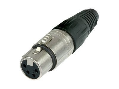 NEUTRIK NC4FX Kupplung - Neutrik 4-pol. XLR-Kupplung, Metall