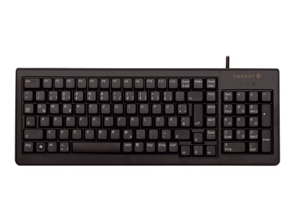 CHERRY Tas Cherry G84-5200LCMDE-2 XS Complete Keyboard USB schwarz
