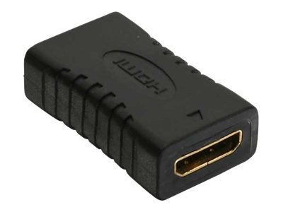 INLINE ® HDMI Adapter, Mini HDMI C Buchse/Buschse, vergoldete Kontakte