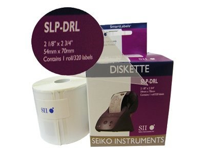 SEIKO Etiketten für Disketten 54 x 70mm, 320 Stück pro Rolle