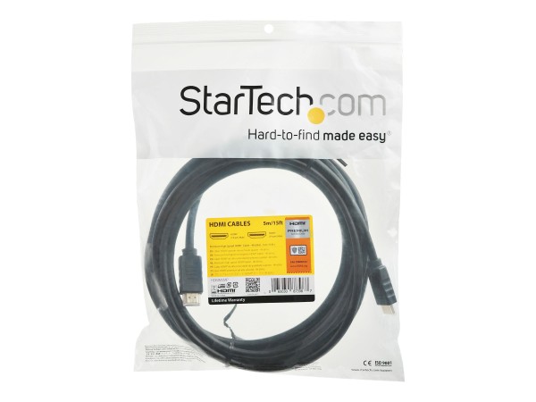 STARTECH.COM 5M 15FT PREMIUM 4K HDMI CABLE