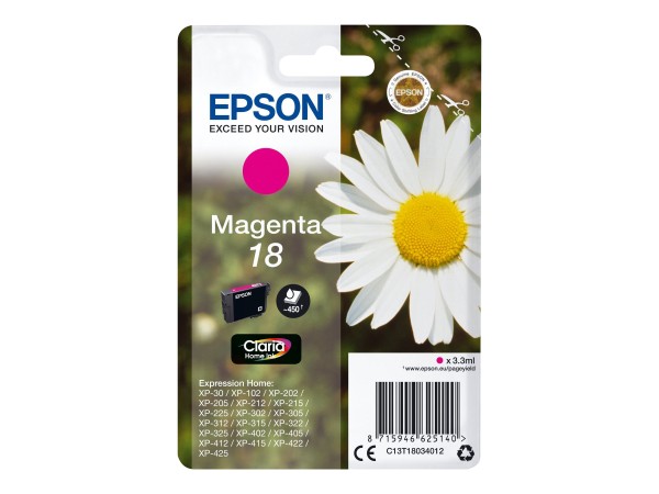 EPSON 18 Magenta Tintenpatrone