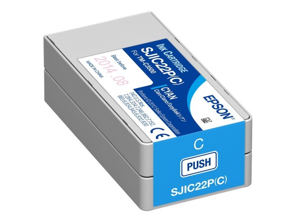 EPSON SJIC36P-C INK CARTRIDGE C6000