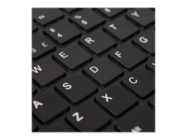 R-GO TOOLS Ergo Compact-Tastatur QWERTY black