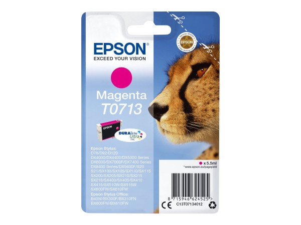 EPSON T0713 Magenta Tintenpatrone