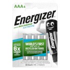 ENERGIZER NiMH-Akku AAA 1.2 V Extreme 800 mAh 4-Blister - The world?s first rechargeable battery mad