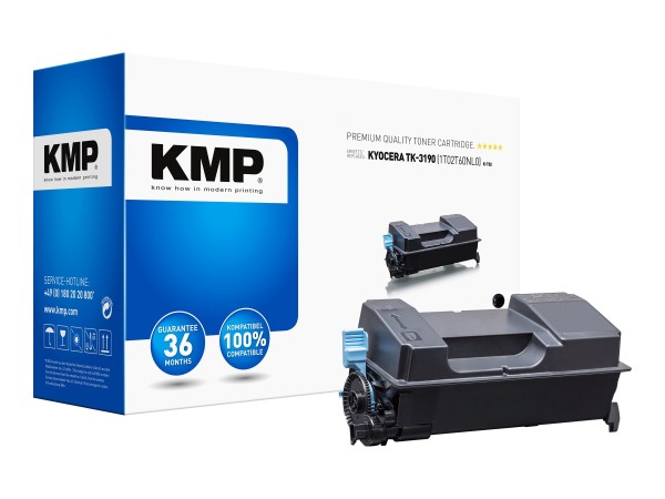 KMP Toner Kyocera TK3190/TK-3190 comp. black K-T82