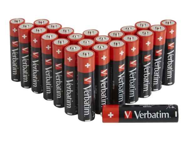 VERBATIM ALK BATTERY AA 24 PACK BOX