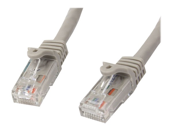 STARTECH.COM 1m Cat6 Gigabit UTP Patchkabel Snagless - Cat.6 RJ45 Netzwerkkabel mit Schutzmanschette