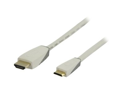 BANDRIDGE High-Speed-Mini-HDMI&reg:-Kabel mit Ethernet 1,0 m - SchlieÇ?en Sie Ç¬ber den HDMI¶©-Einga