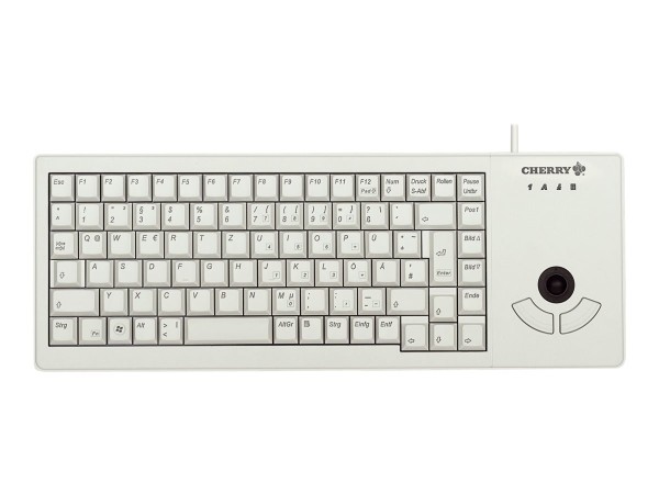 Cherry G84-5400LUMDE-0 XS Trackball Keyboard USB grau