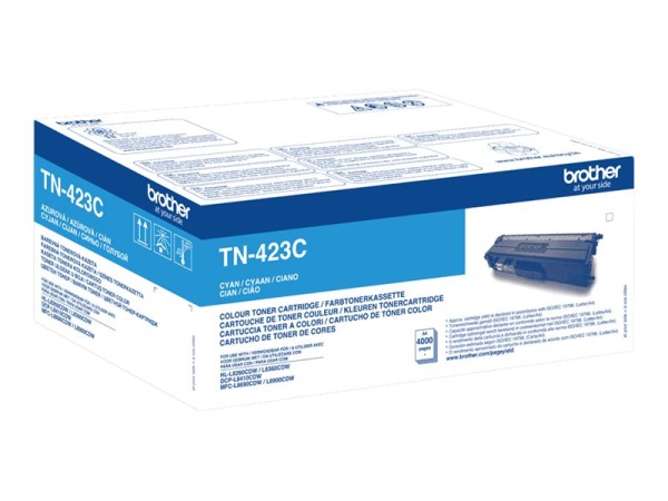 BROTHER TN423C Jumbo Yield Cyan Tonerpatrone