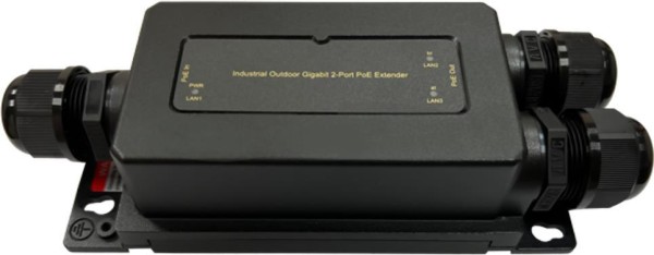 LEVELONE 1x Industrial POR-1322 IP67 PoE BT extender/repeate