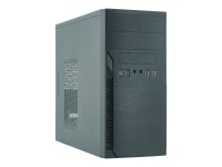CHIEFTEC Elox Series HO-12B - Tower - micro ATX 350 Watt (ATX) - Schwarz