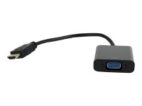 GEMBIRD A-HDMI-VGA-04 HDMI VGA Schwarz Kabelschnittstellen-/adapter (A-HDMI-VGA-04)