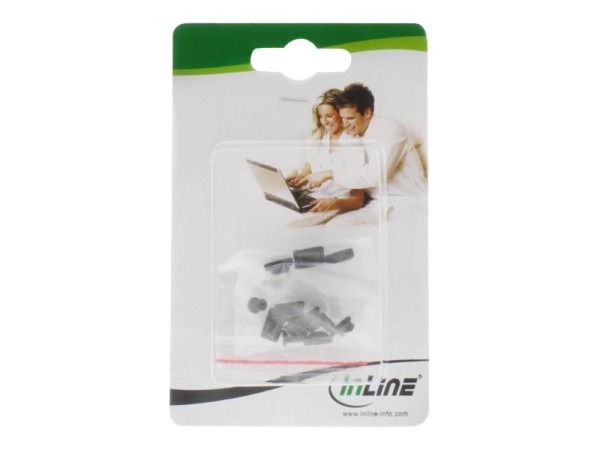 InLine Staubschutz-Set, für Smartphone / Handy, 12-teilig