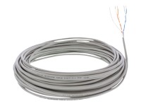 INLINE ® Telefon-Kabel 4-adrig, 2x2x0,6mm, zum Verlegen, 25m Ring