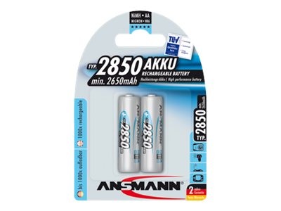 ANSMANN NiMH-Akku Mignon (AA) 2850mAh 2er Blister