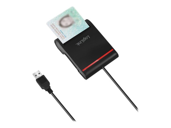 LOGILINK LOGICNOW (ALT) USB 2.0 Smart ID Cardreader, black