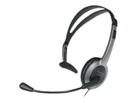 PANASONIC RP-TCA430E-S Kopfbugel Headset schnurgebunden mit 2,5 mm Winkelklinke Stumm Taste Lautsta